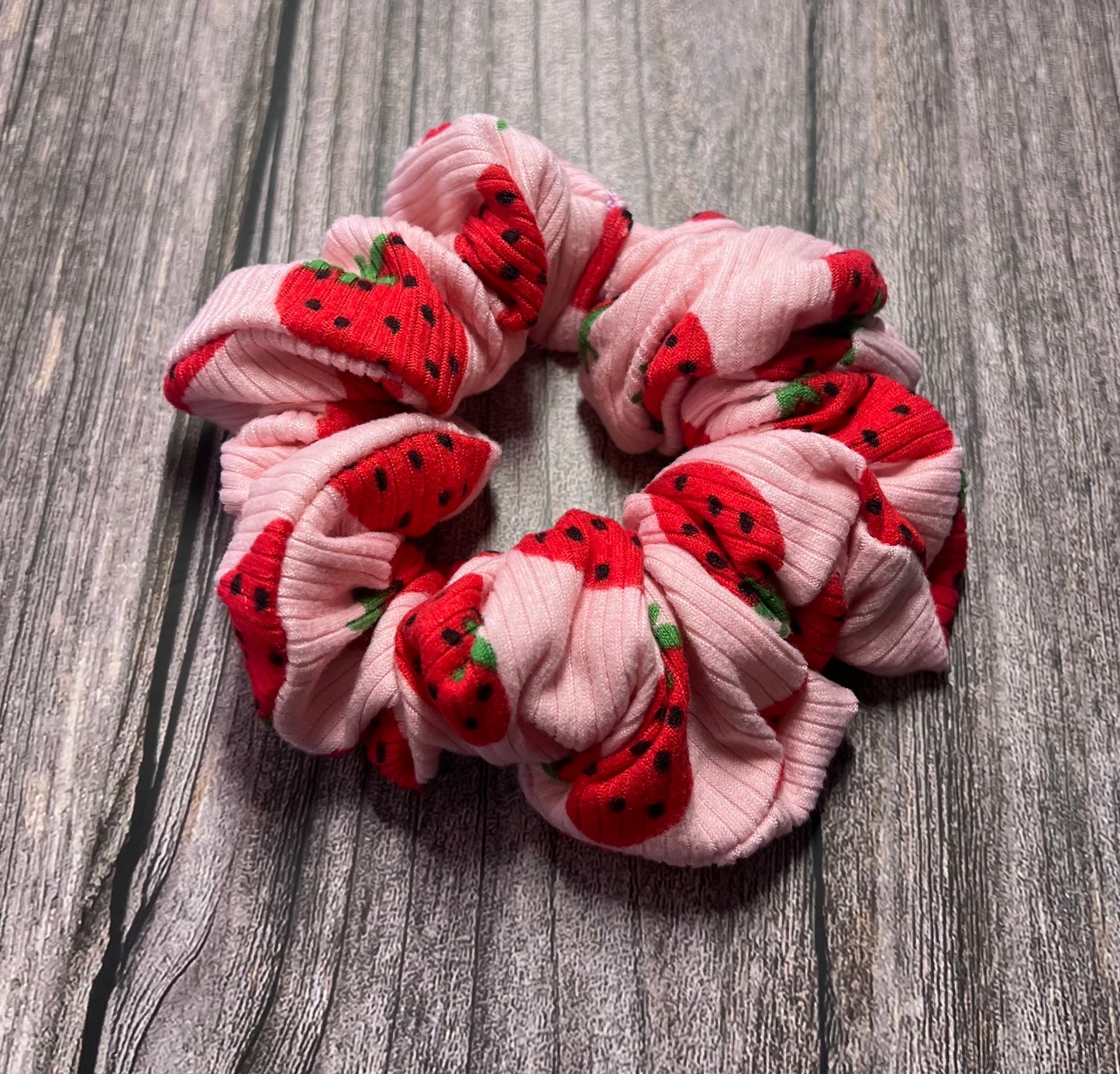 Strawberry Shortcake Scrunchie