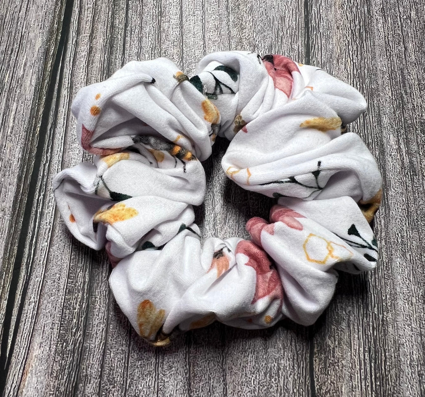 Honey Bees Scrunchie