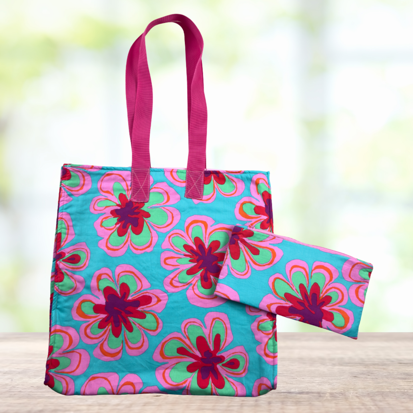 Coral Reef Radiance Tote & Pouch