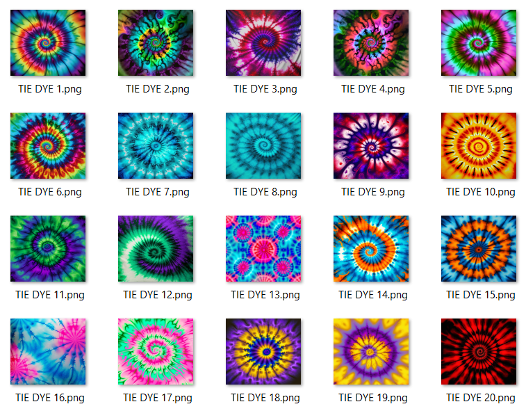 Tie Dye 20oz Tumbler