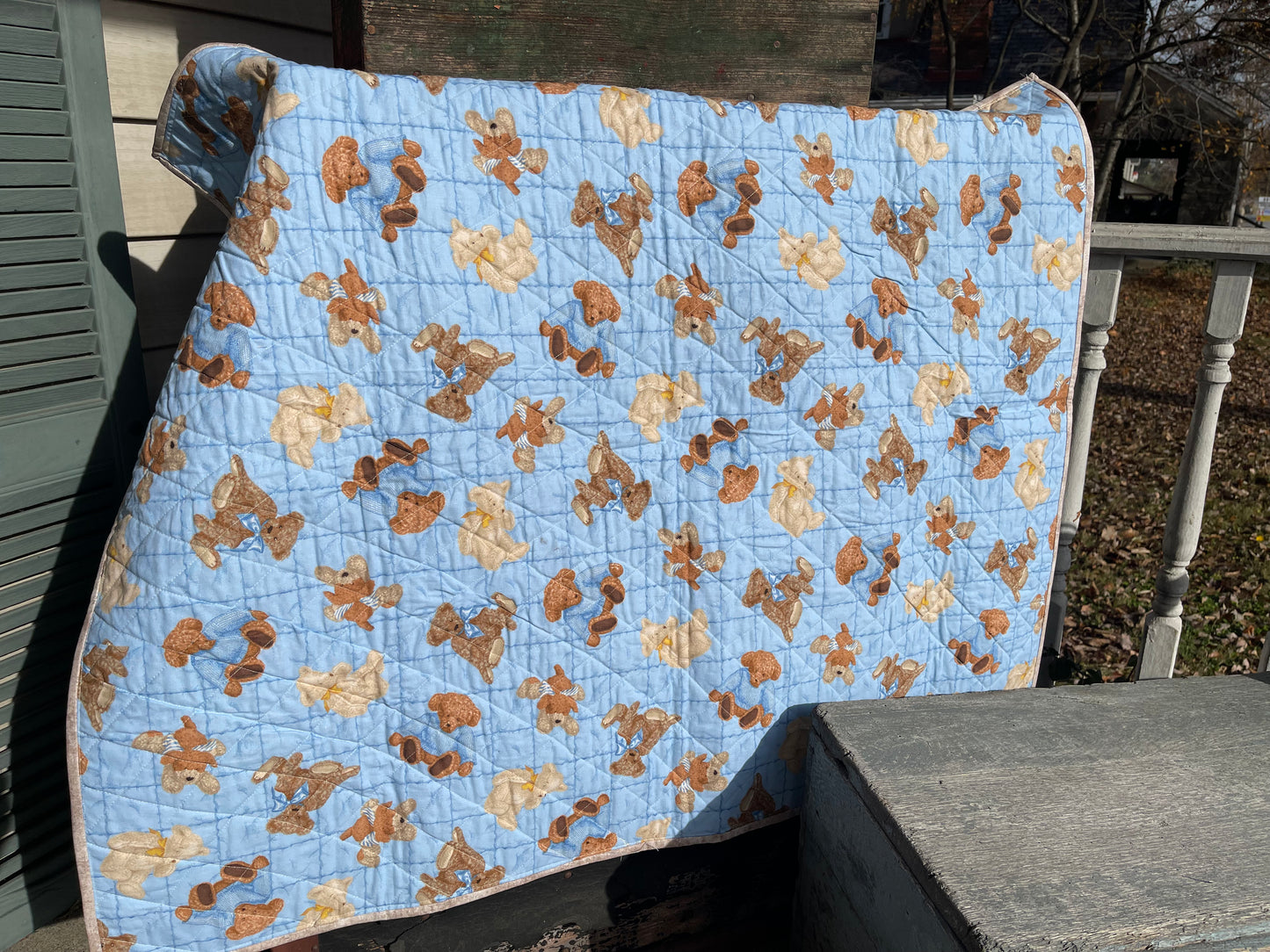 Sweet Dreams in Blue Quilt