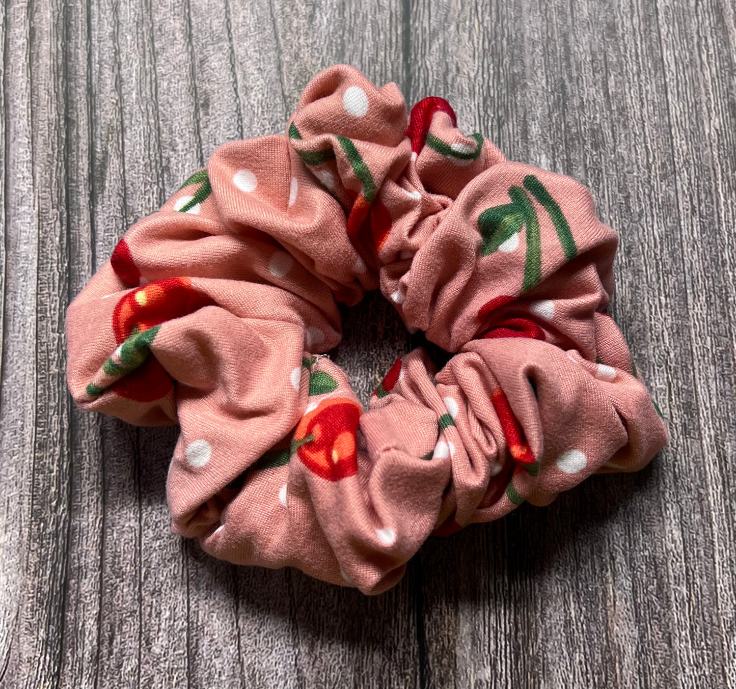 Strawberry Cherry Scrunchie