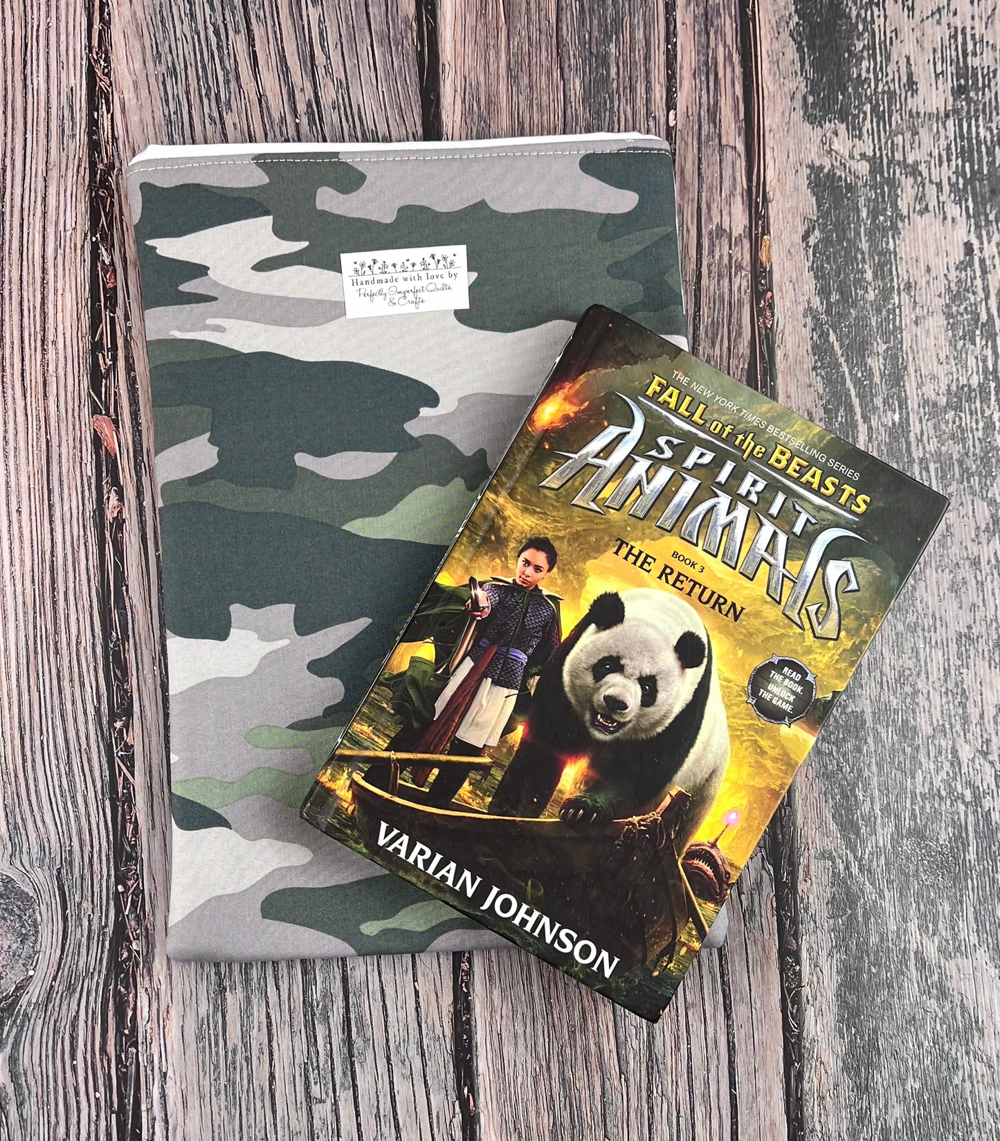 Light Army Fatigue Book Sleeve