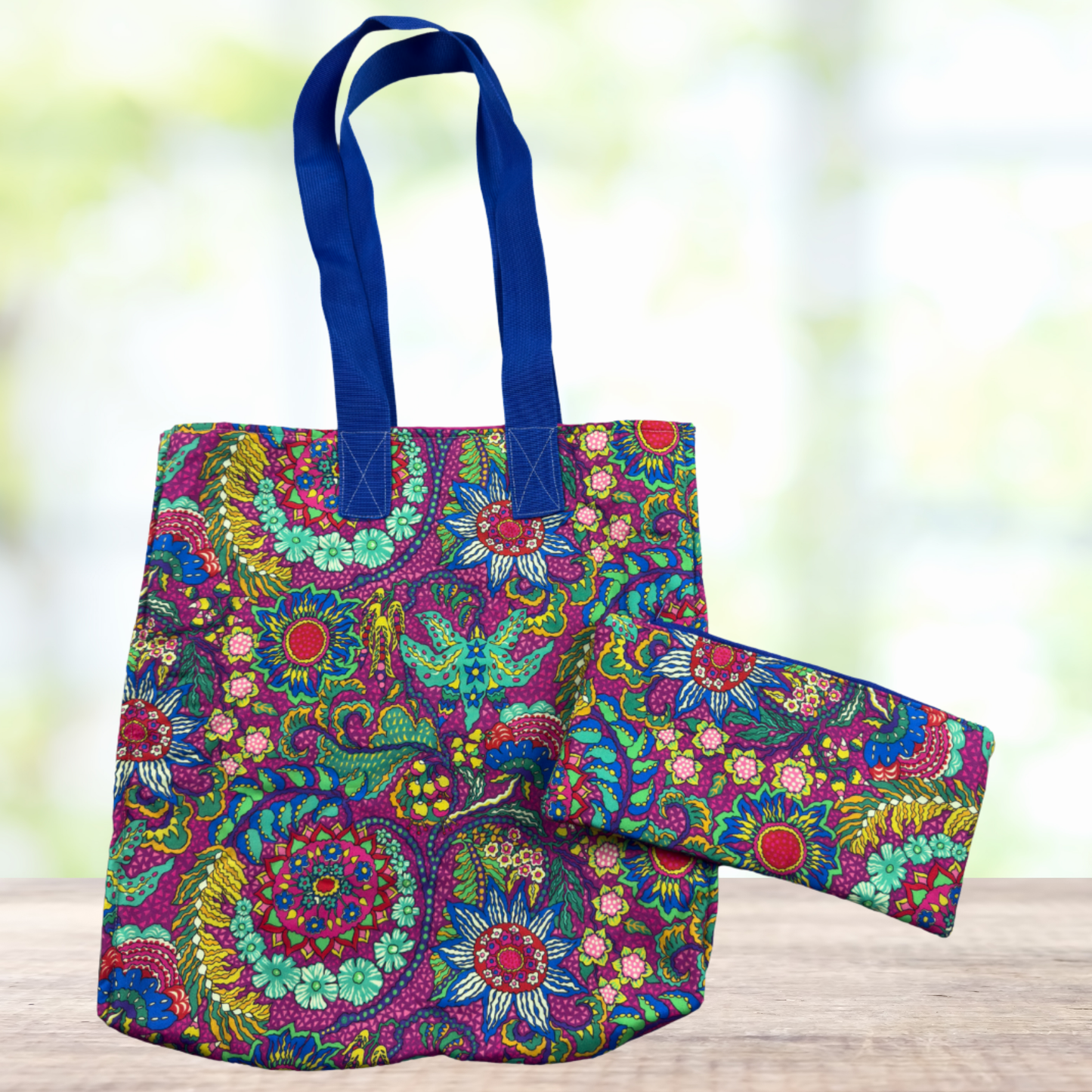 Meadow Melody Tote & Pouch