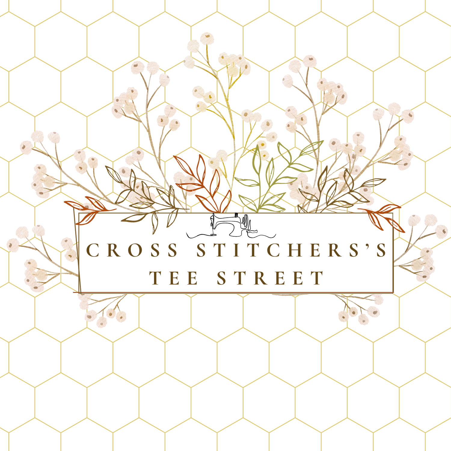 Cross Stitcher's Tee Street