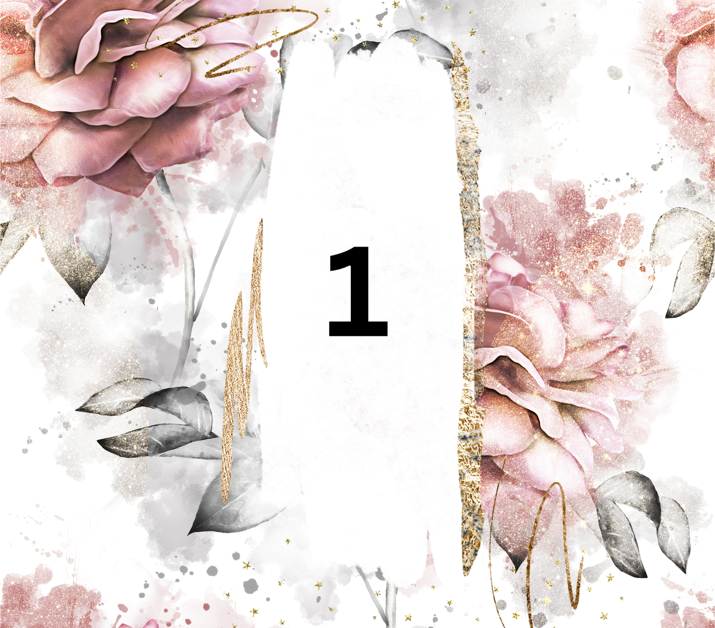 Floral Customizable 20oz Tumbler