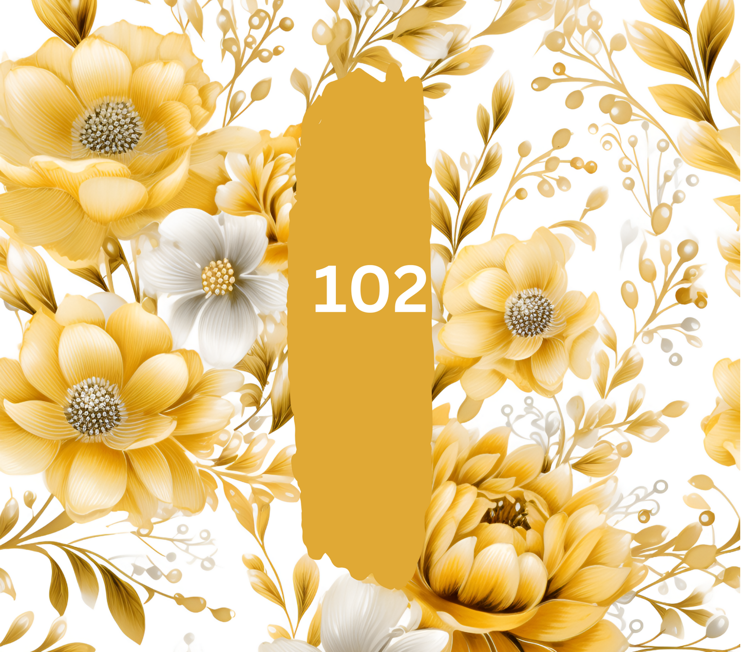 Floral Customizable 20oz Tumbler