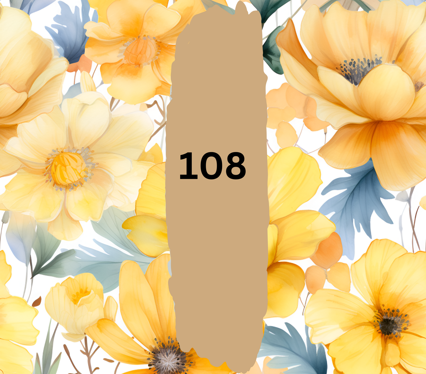 Floral Customizable 20oz Tumbler