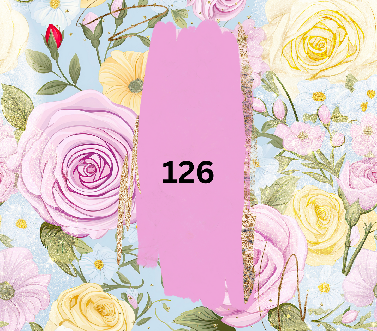 Floral Customizable 20oz Tumbler