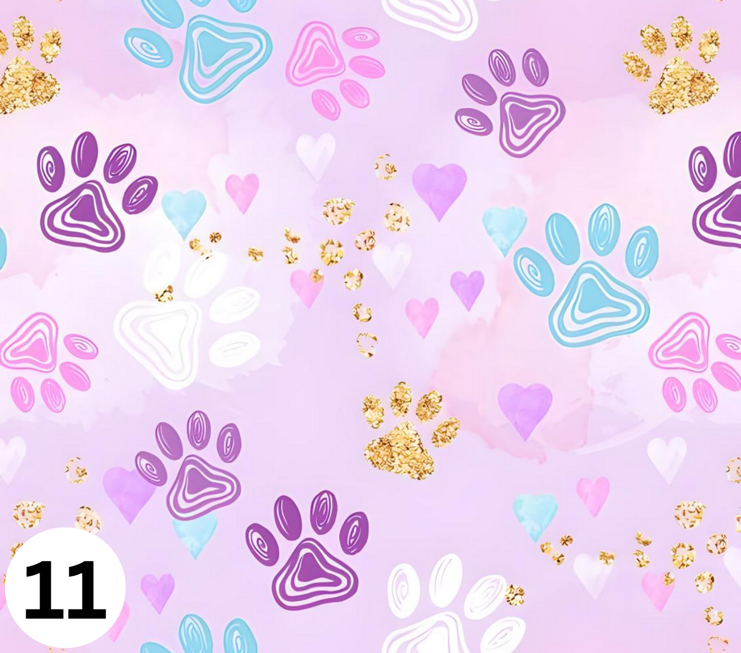 Dog Paw Print 20 oz Tumbler