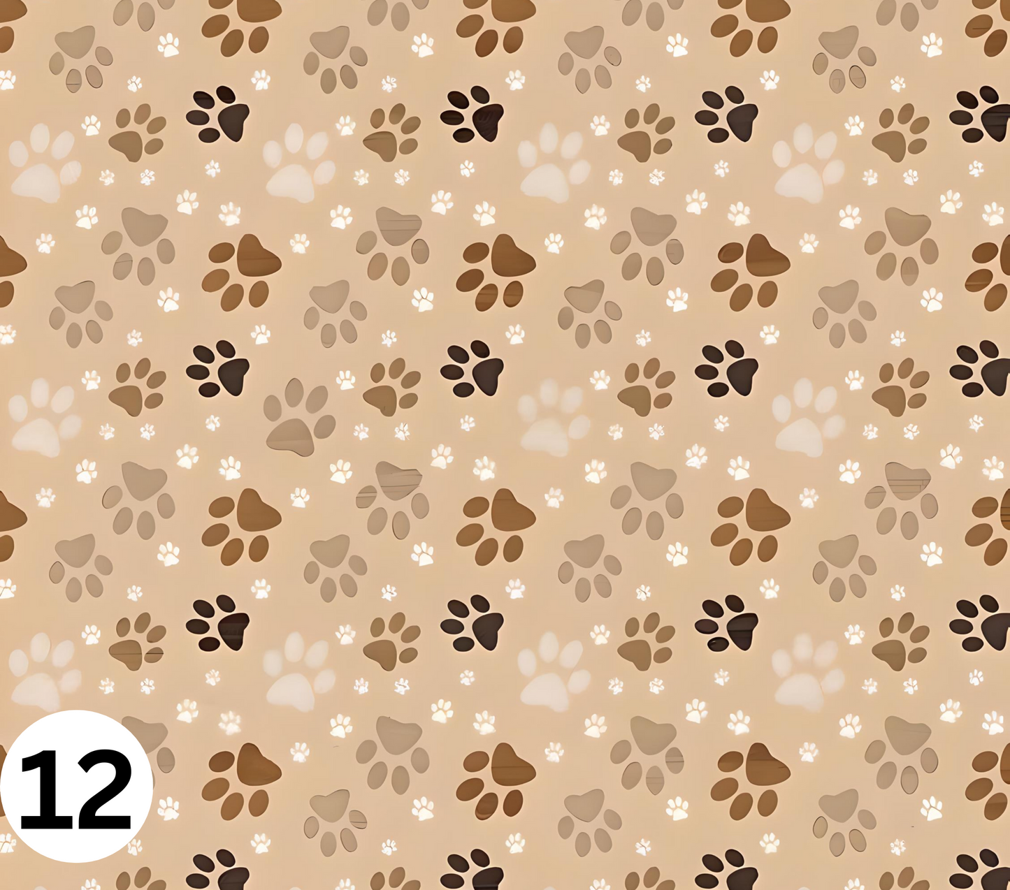 Dog Paw Print 20 oz Tumbler