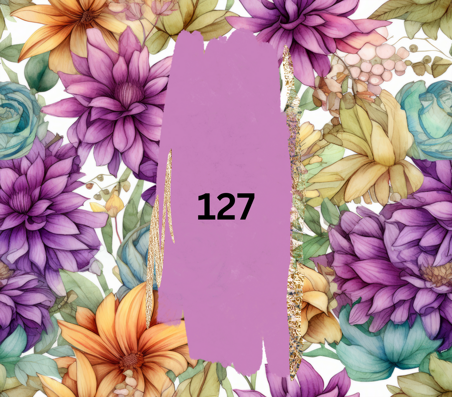 Floral Customizable 20oz Tumbler