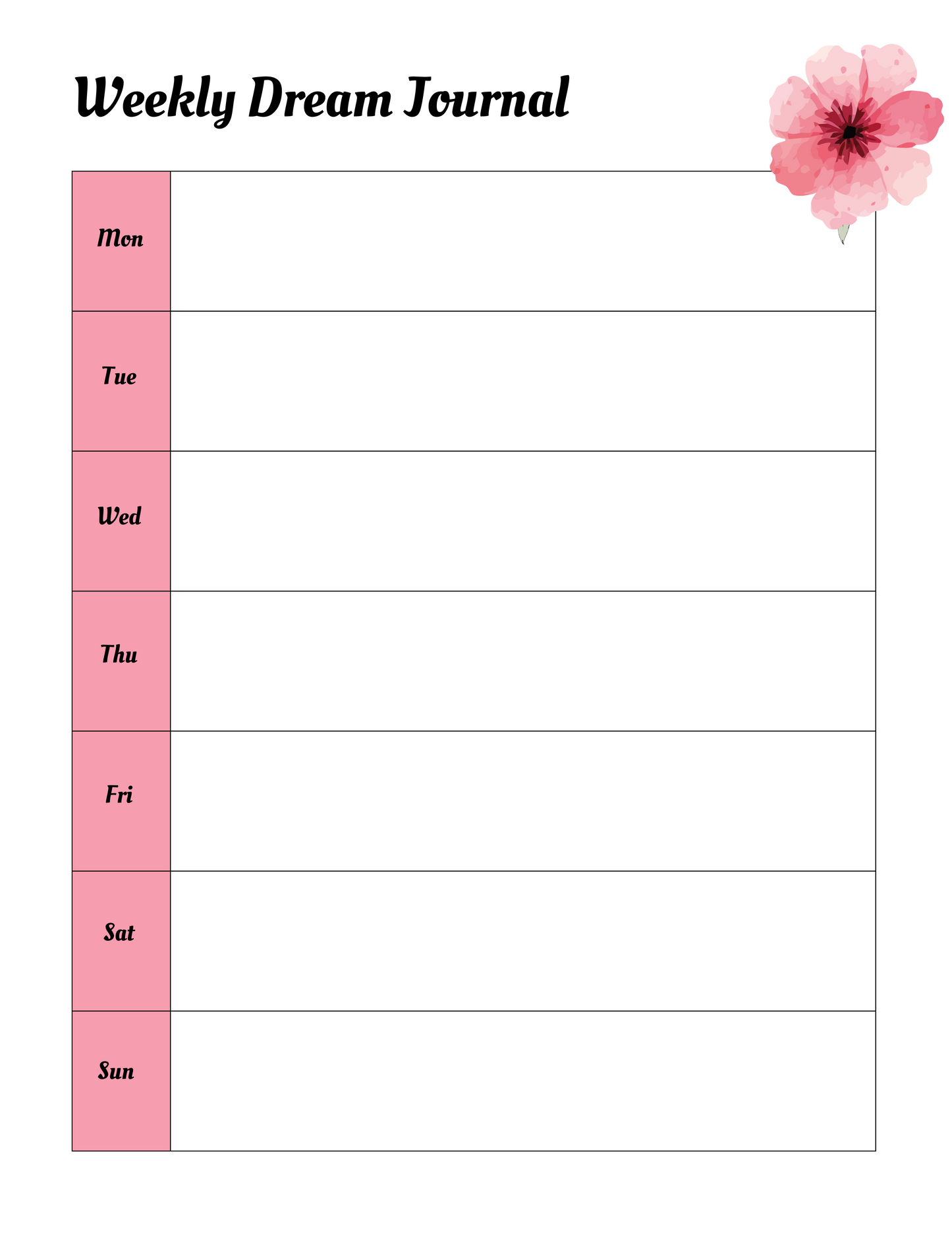 Self Love Journal Digital Download