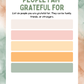 Kids Gratitude Journal Digital Download