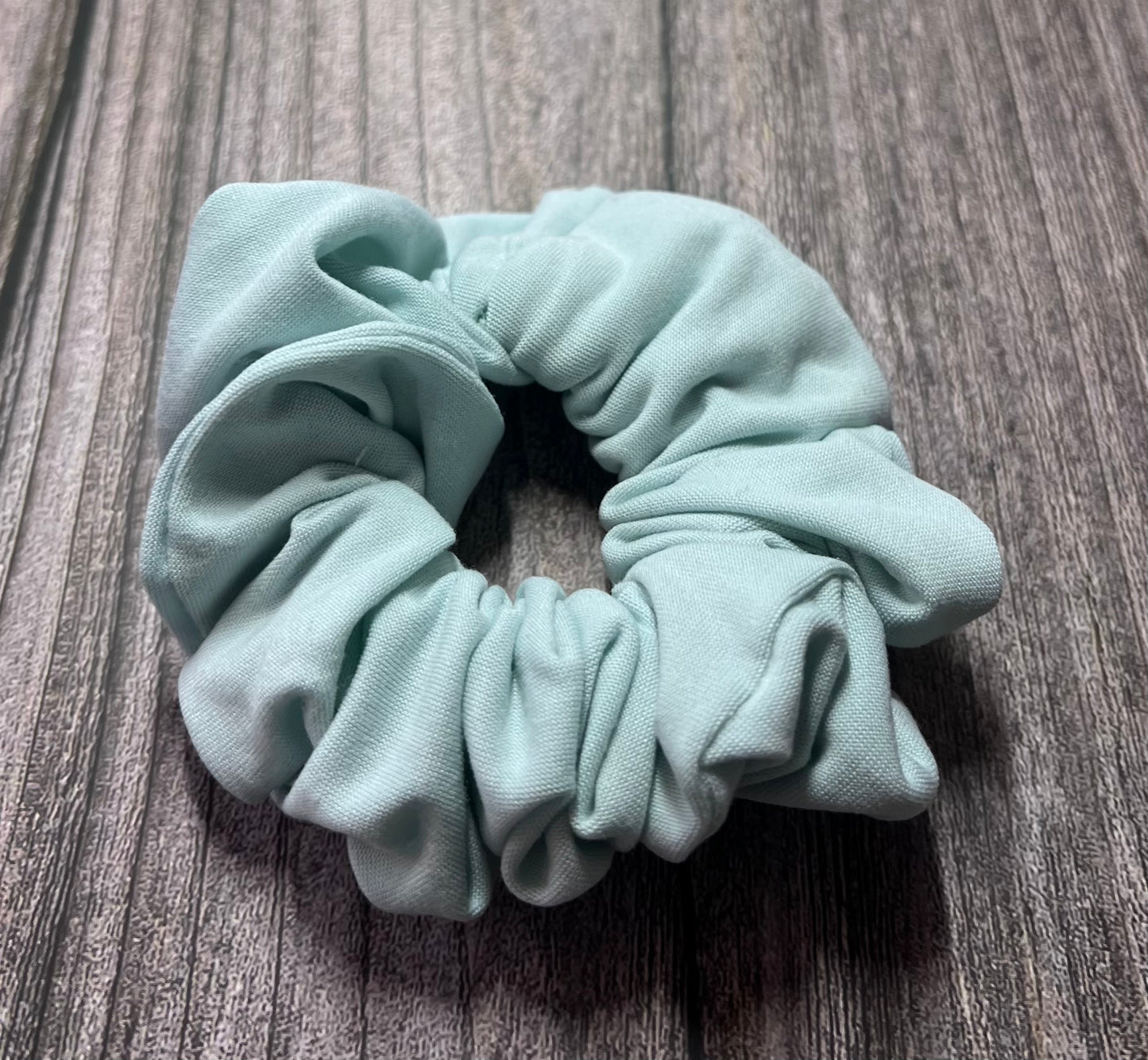 Mint Green Scrunchie