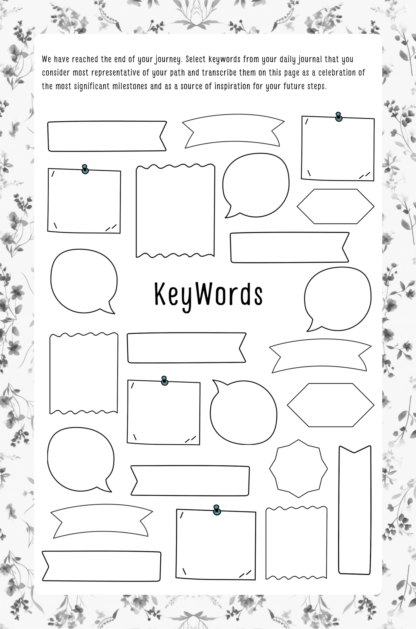 Gratitude Journal Digital Download