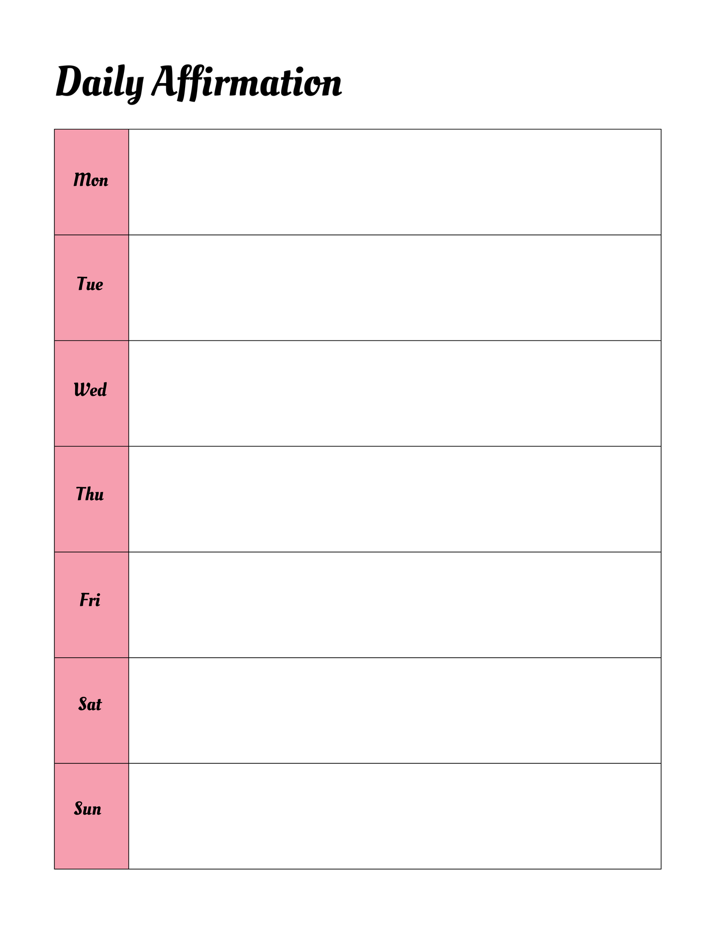 Self Love Journal Digital Download