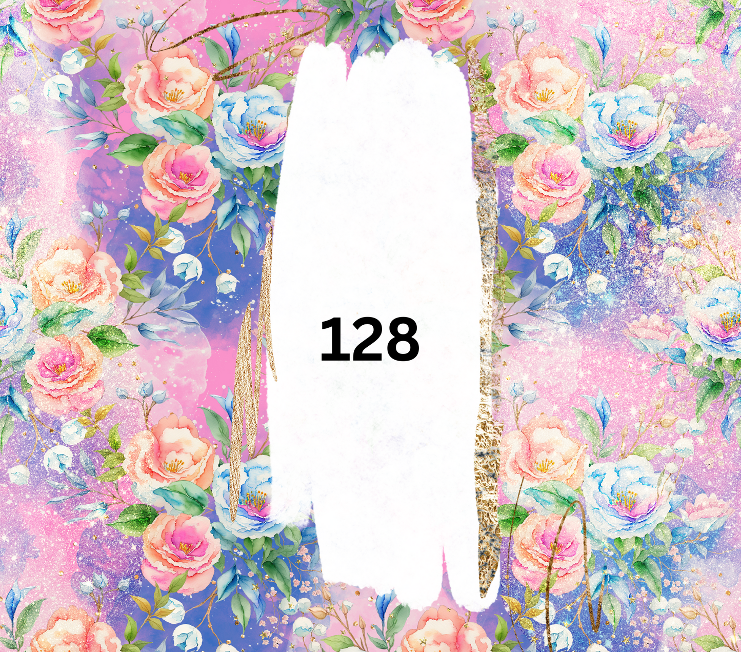 Floral Customizable 20oz Tumbler