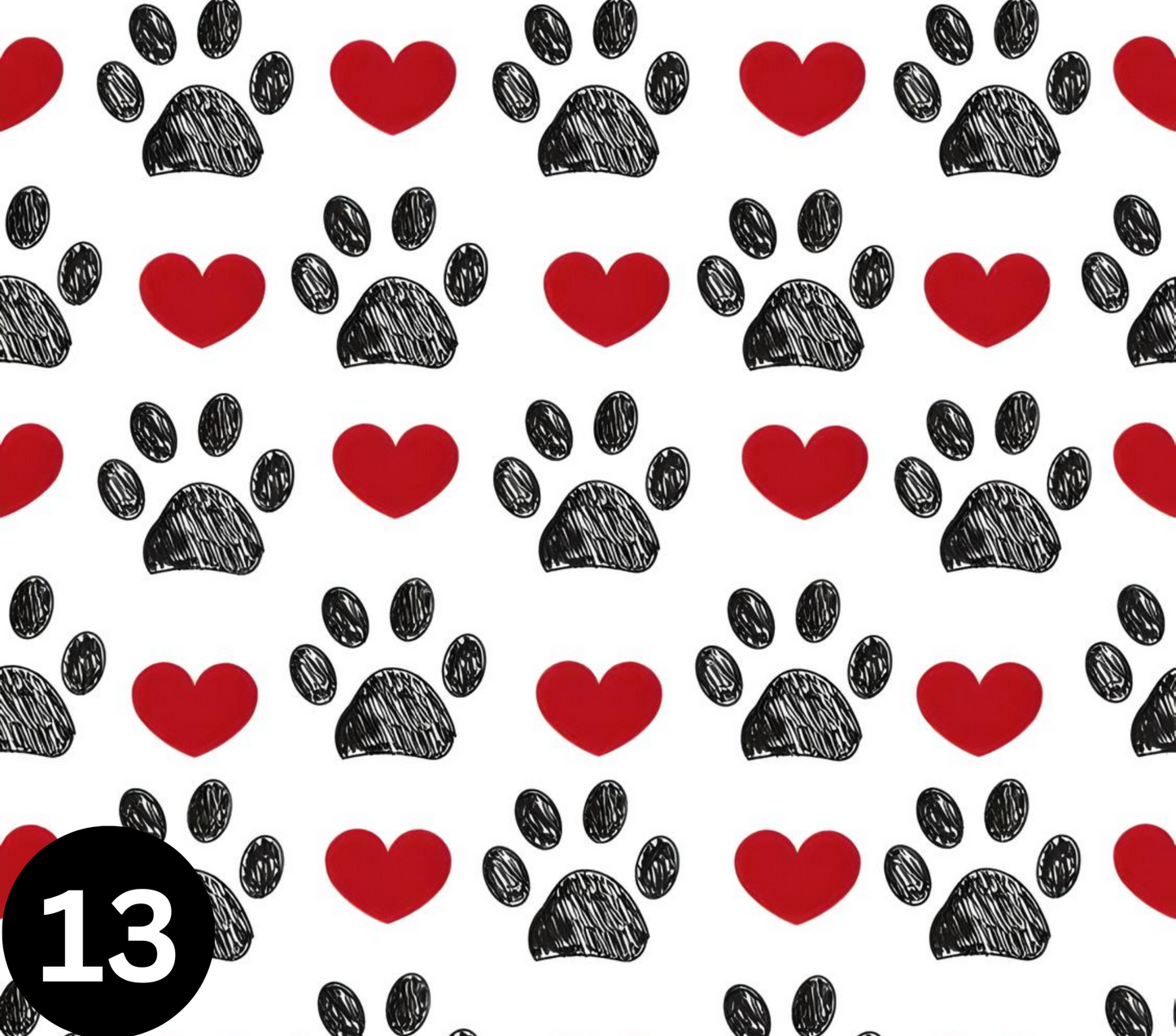 Dog Paw Print 20 oz Tumbler