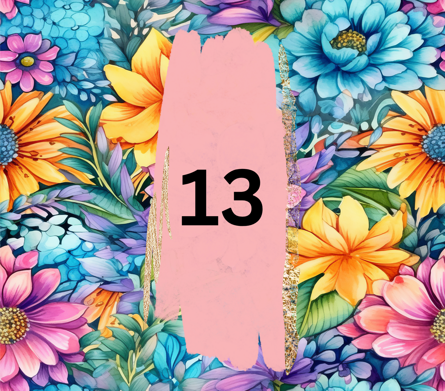 Floral Customizable 20oz Tumbler