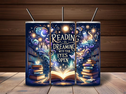 Book Lover Fantasy 20oz Tumbler