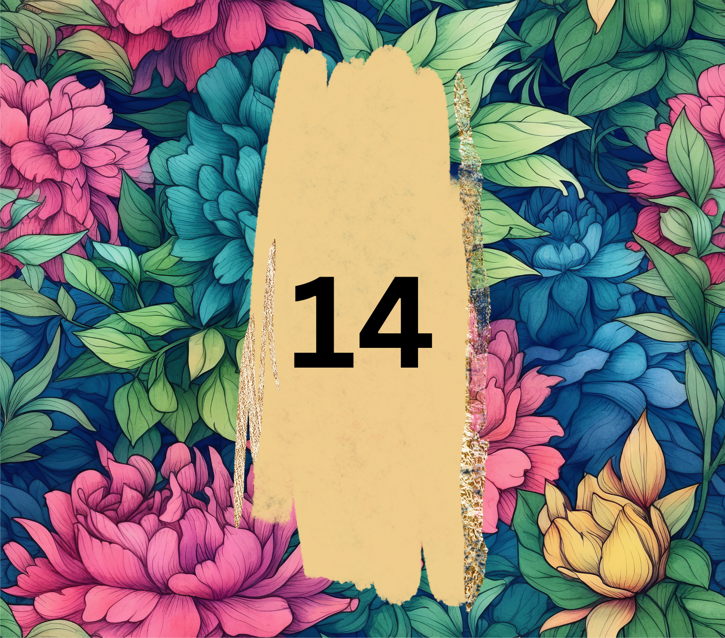 Floral Customizable 20oz Tumbler