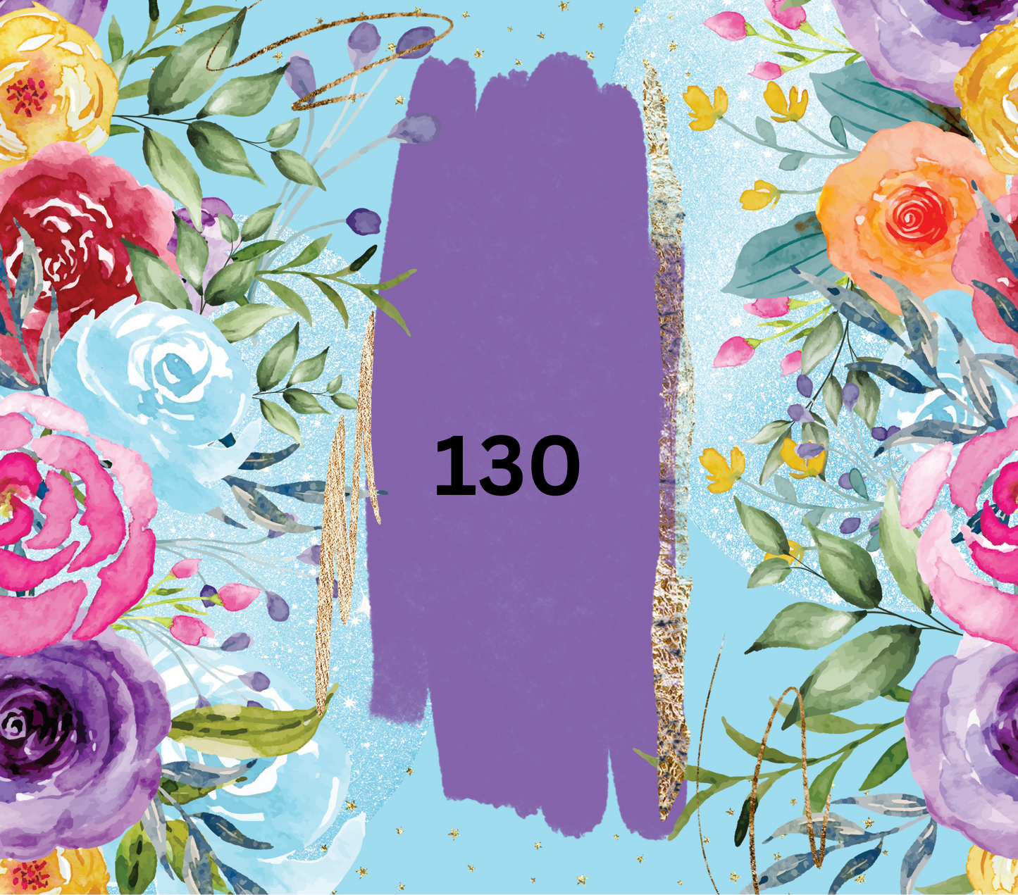 Floral Customizable 20oz Tumbler