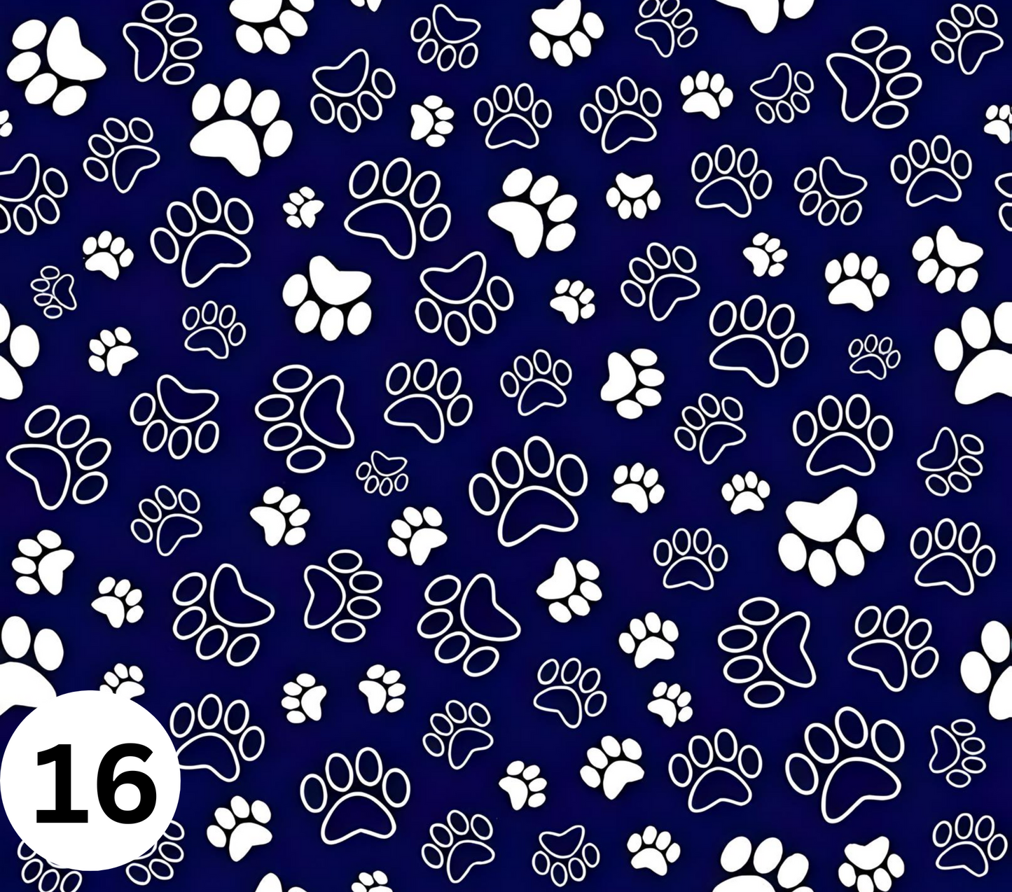 Dog Paw Print 20 oz Tumbler