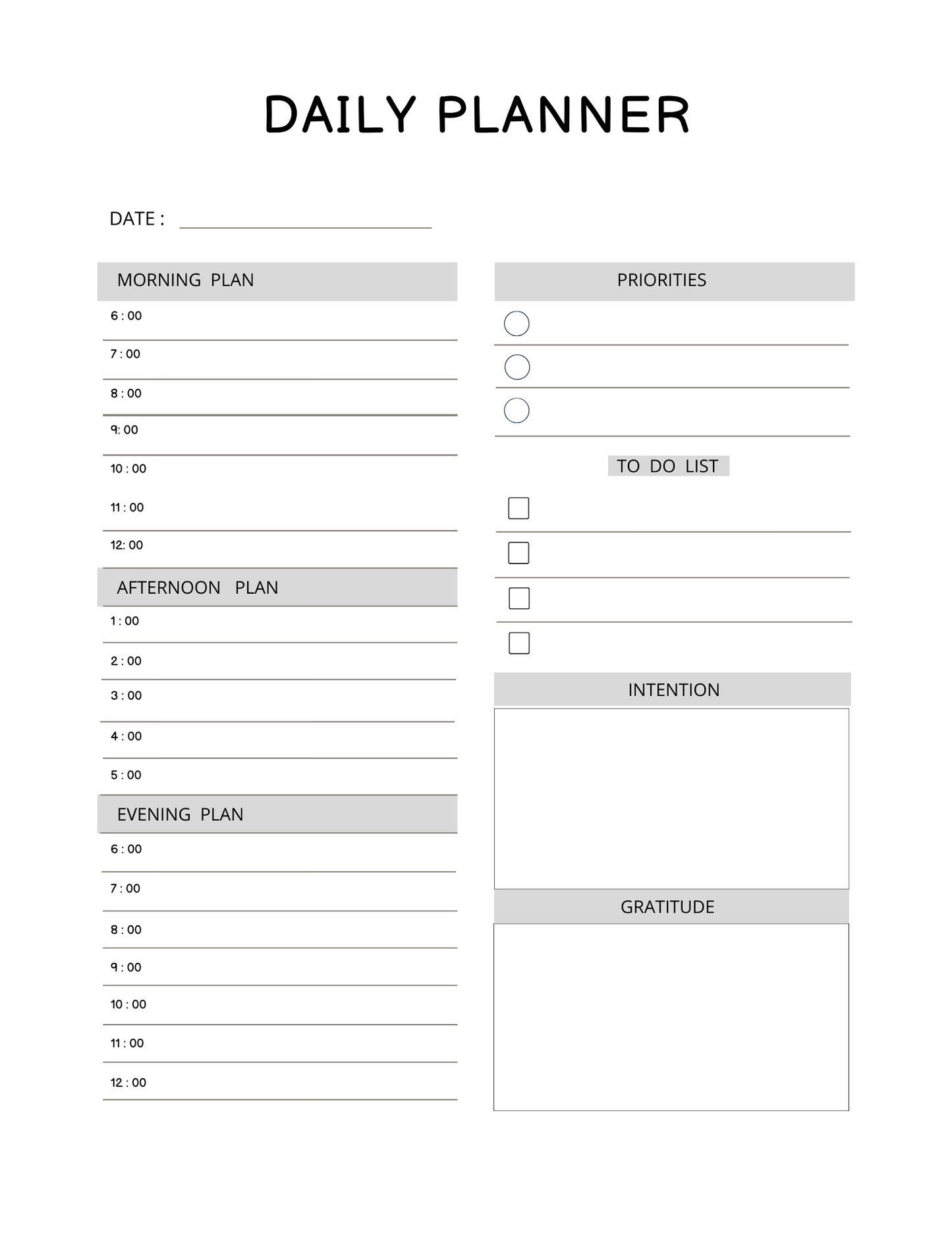 Self Confidence Planner Digital Download