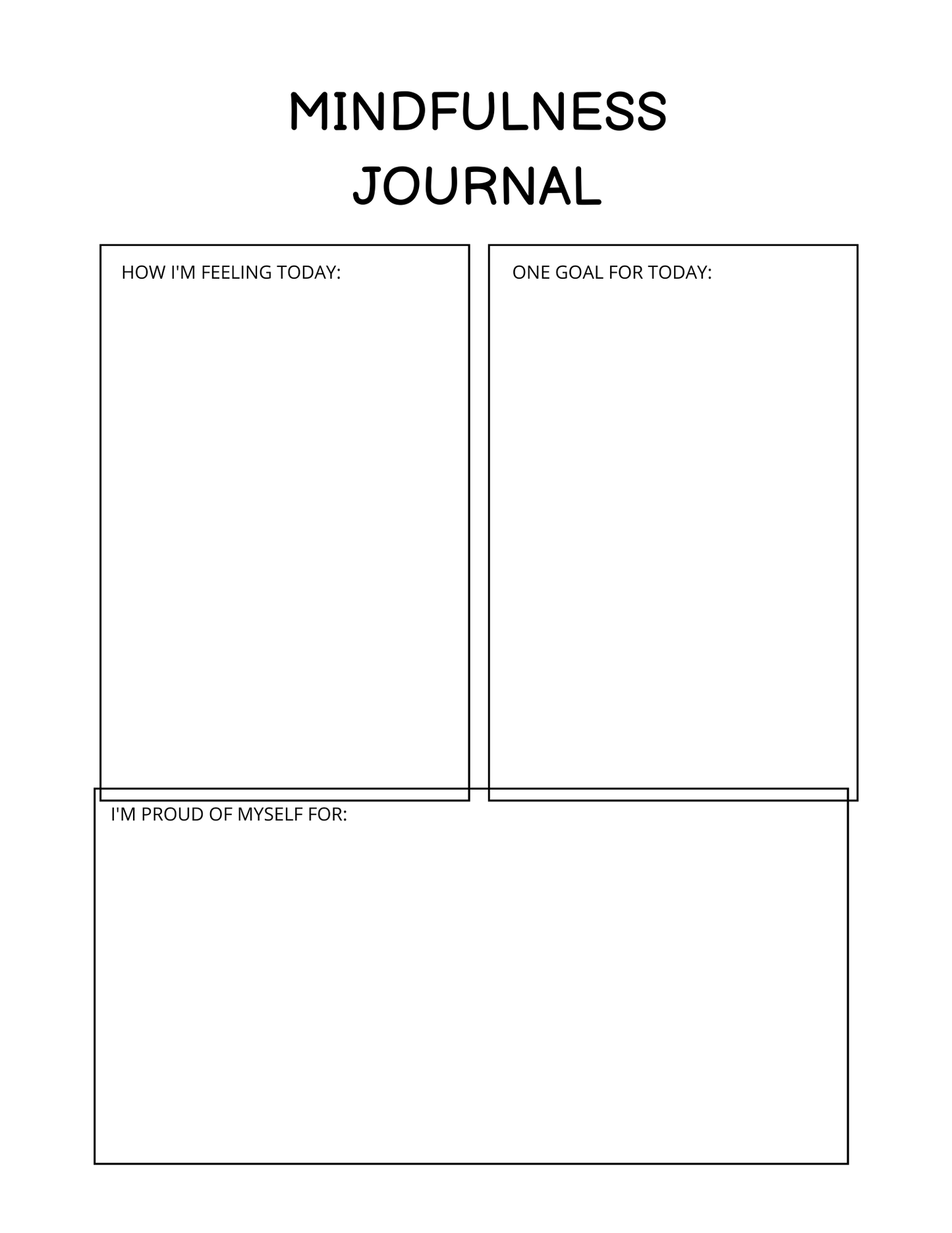 Self Confidence Planner Digital Download