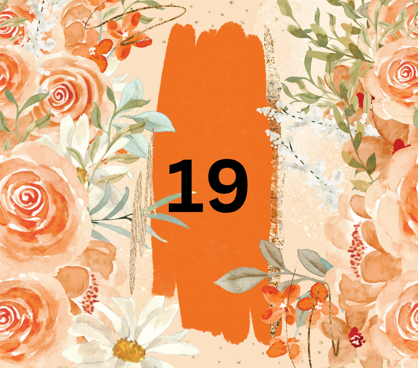 Floral Customizable 20oz Tumbler