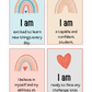 Kids Boho Positive Affirmation Cards Digital Download
