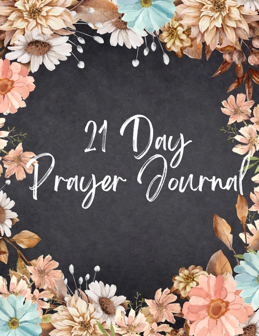 21 Day Prayer Journal Digital Download