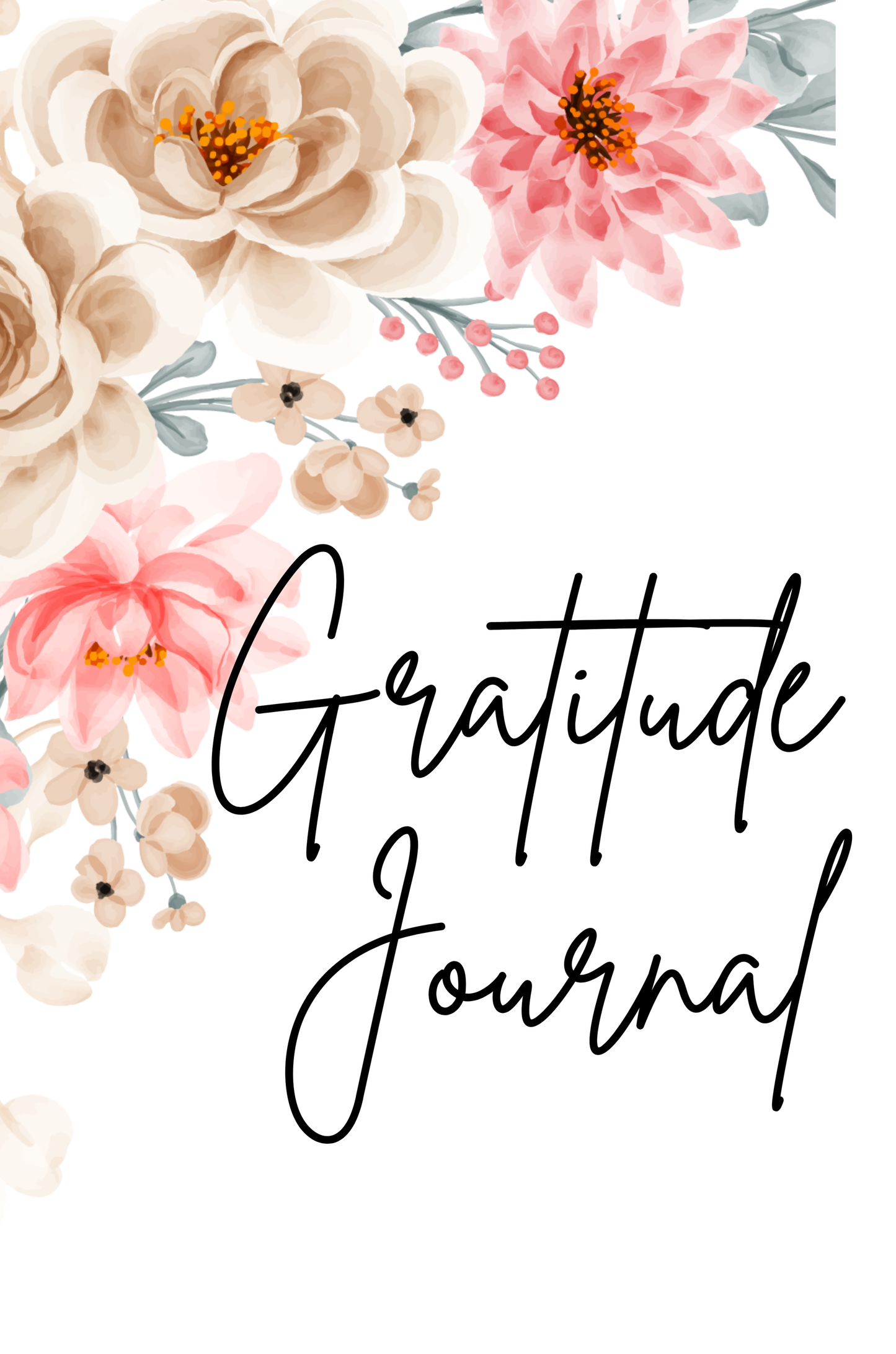 Gratitude Journal Digital Download