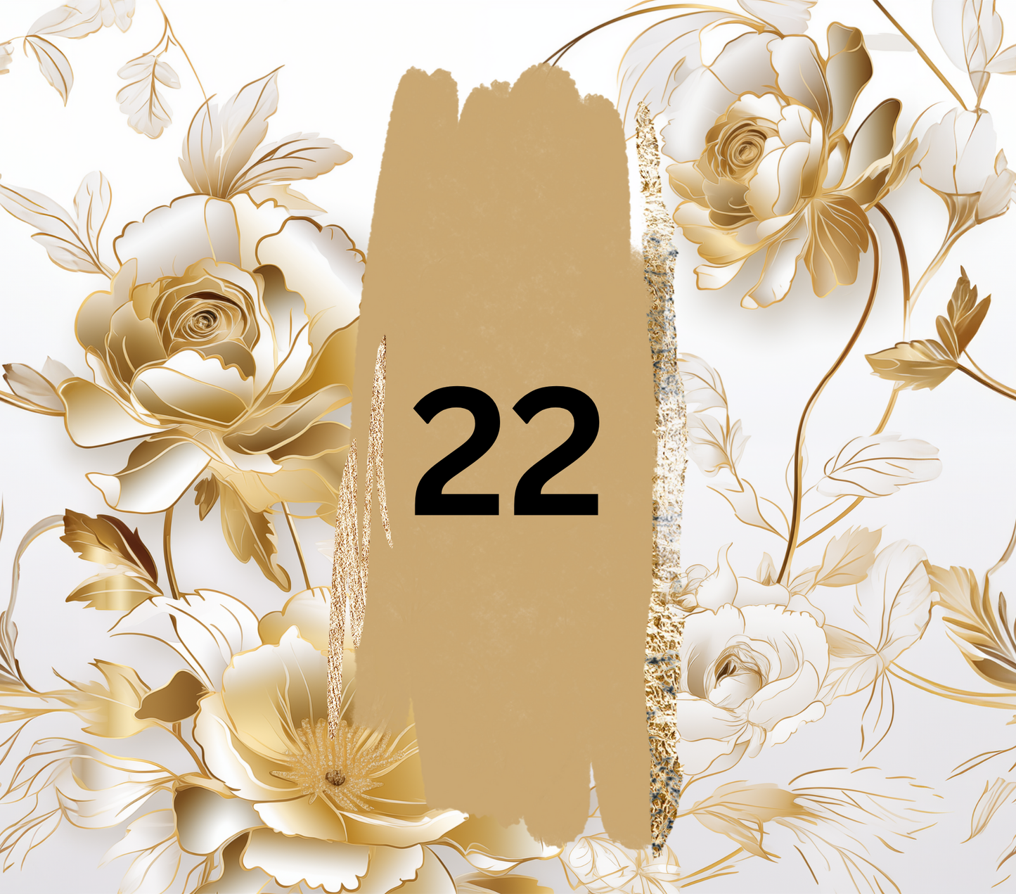 Floral Customizable 20oz Tumbler