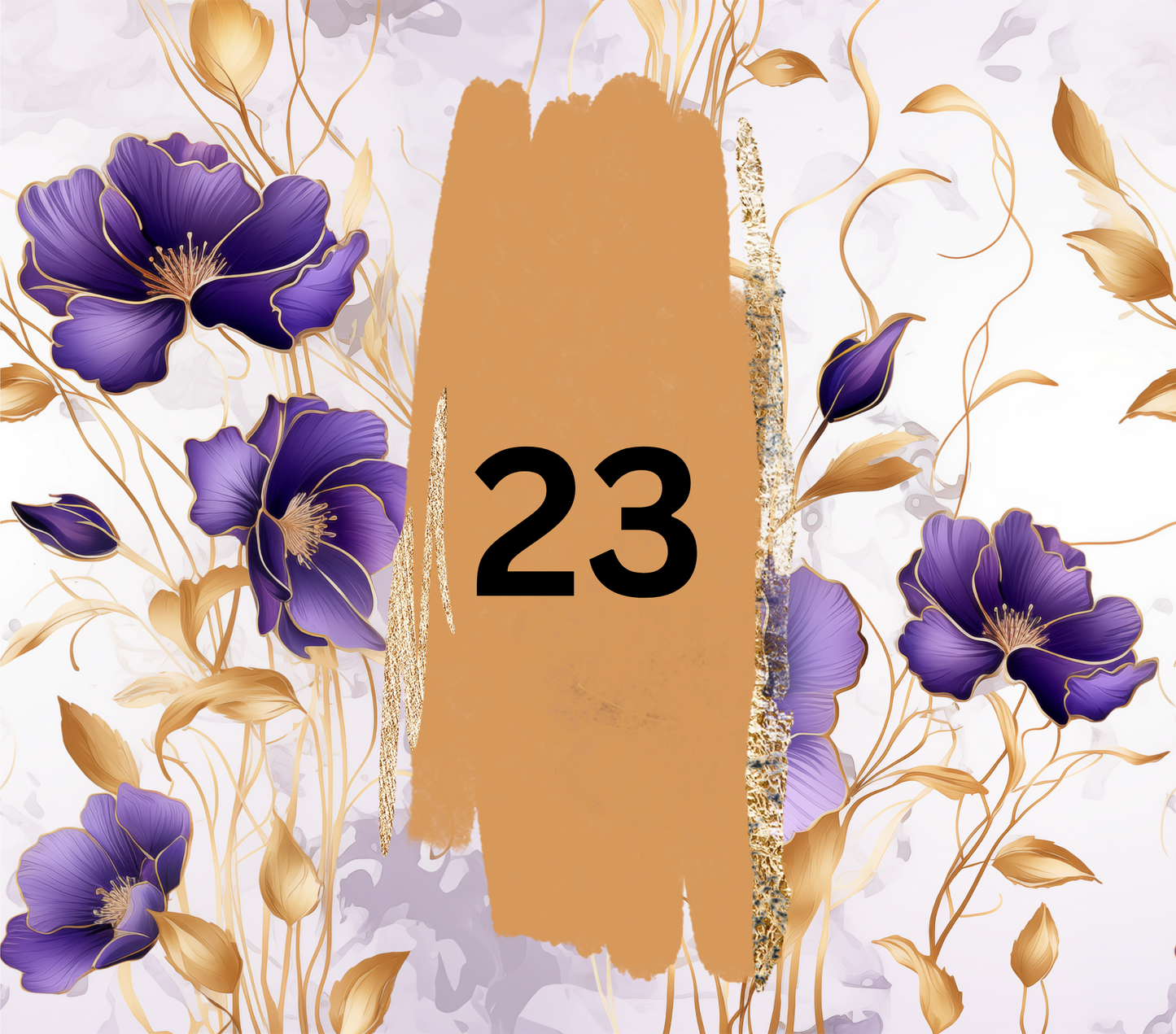 Floral Customizable 20oz Tumbler