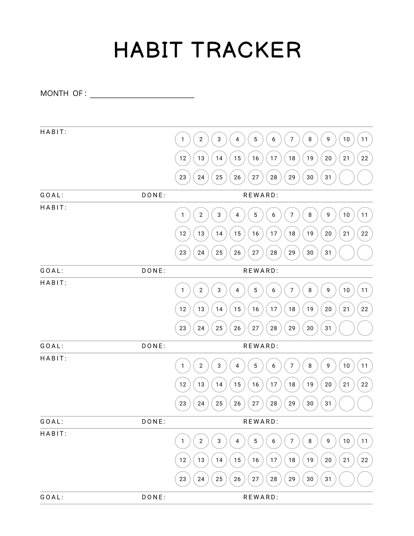 Self Confidence Planner Digital Download