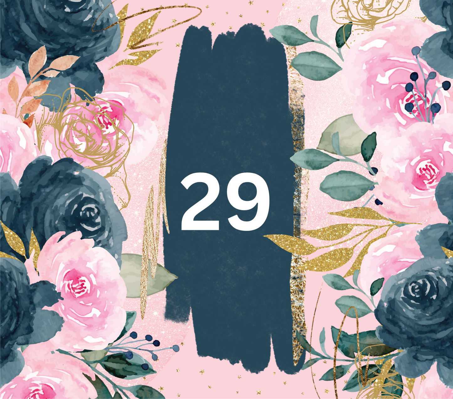 Floral Customizable 20oz Tumbler