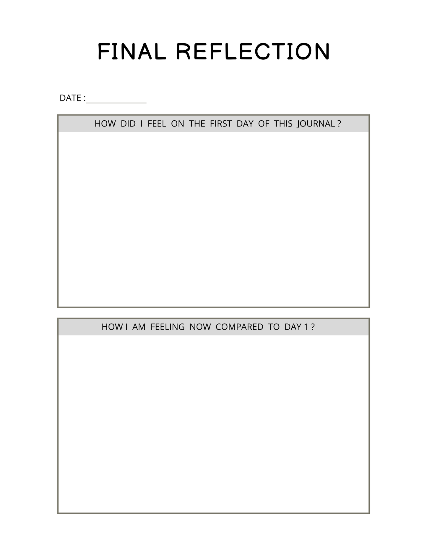 Self Confidence Planner Digital Download