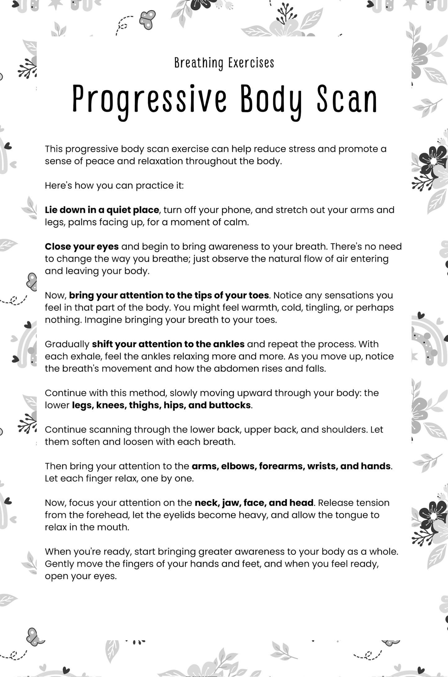 Gratitude Journal Digital Download