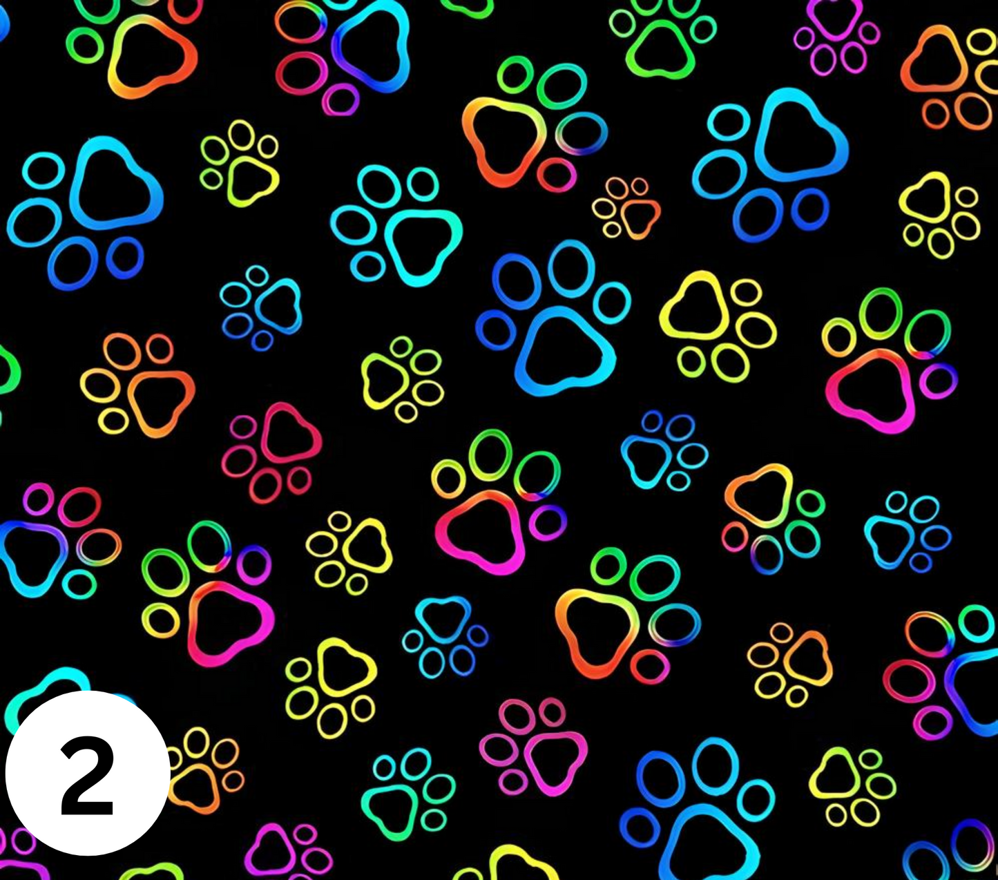 Dog Paw Print 20 oz Tumbler