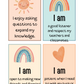 Kids Boho Positive Affirmation Cards Digital Download