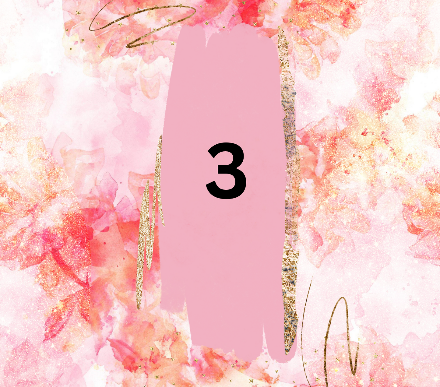 Floral Customizable 20oz Tumbler