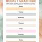 Kids Gratitude Journal Digital Download