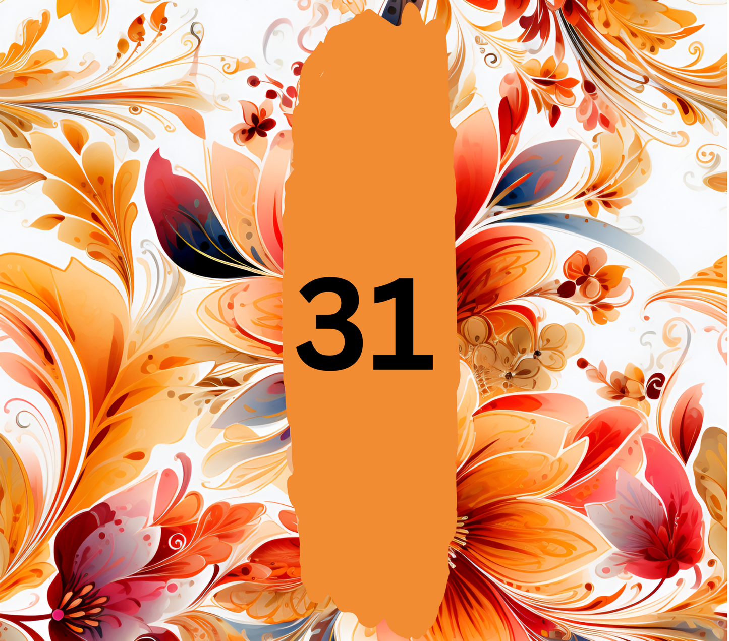 Floral Customizable 20oz Tumbler