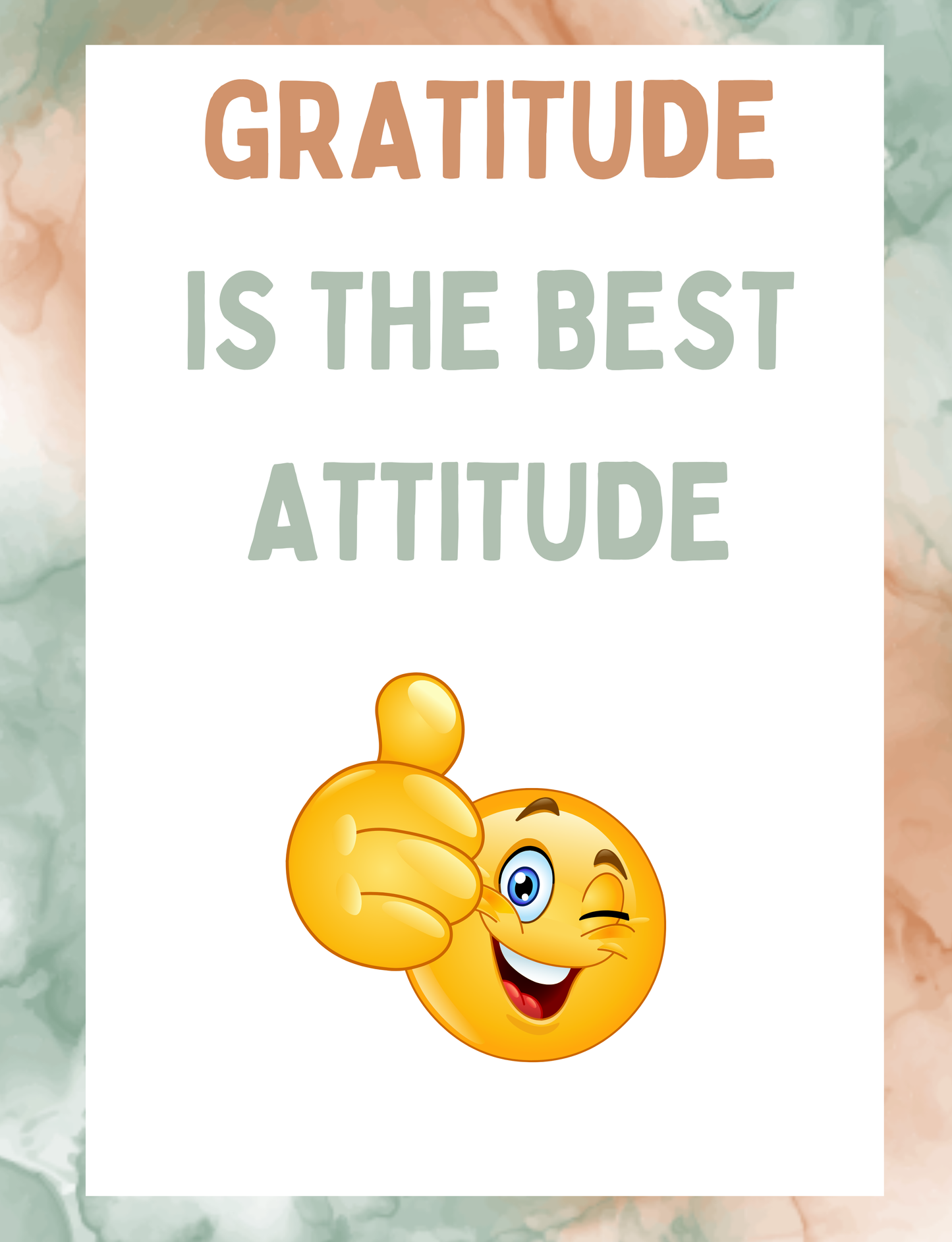 Kids Gratitude Journal Digital Download