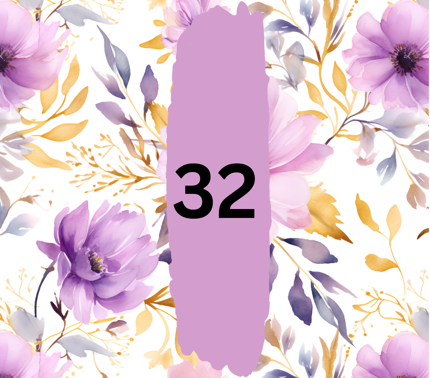 Floral Customizable 20oz Tumbler