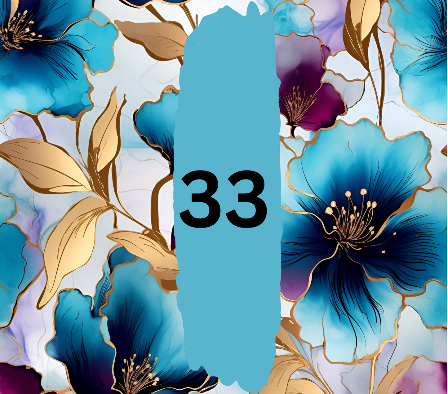 Floral Customizable 20oz Tumbler