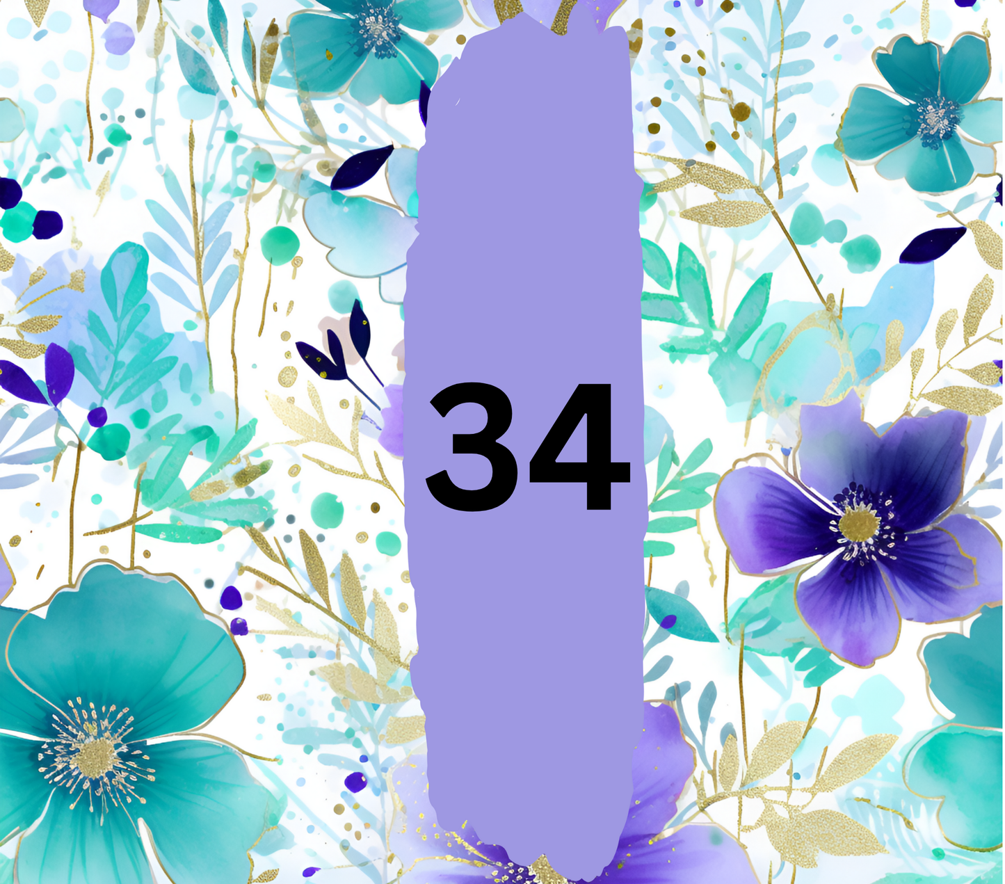 Floral Customizable 20oz Tumbler