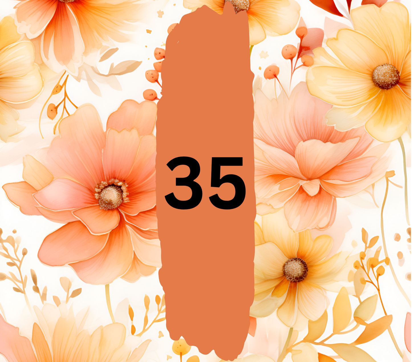 Floral Customizable 20oz Tumbler